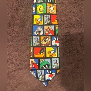 Looney Tunes Character Tie Cartoons LIKE NEW